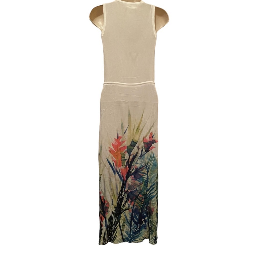 Anthtopologie Mermaid Watercolor Dress - Picture 6 of 10